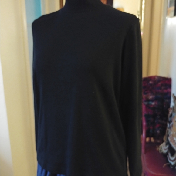 Black Top Kim Rogers Long Sleeve Cotton Shirt - Picture 6 of 8